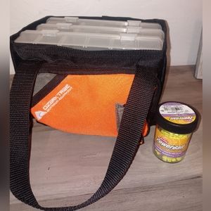 NWOT Ozark Trail fishing pack orange